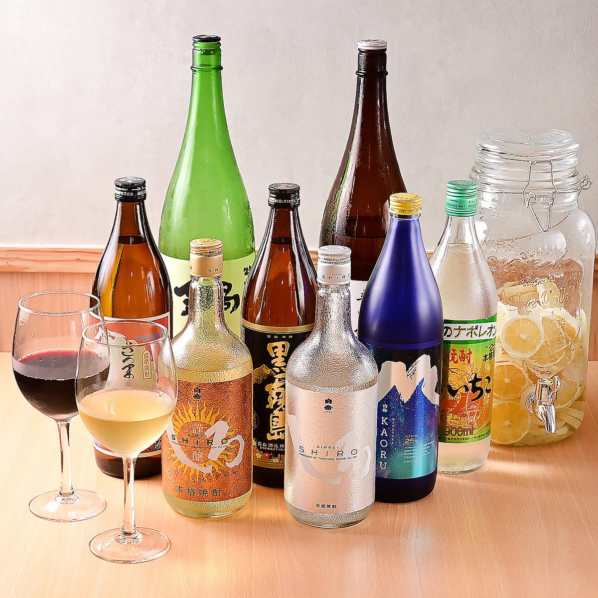 1000円(税込)～単品飲み放題あり◎美味しいおつまみも勢揃い！