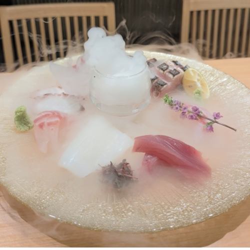 本日の刺身四種盛合せ