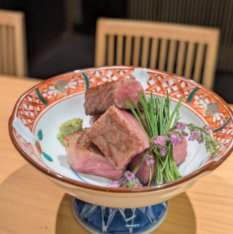 岡山黒毛和牛 サーロインサイコロ焼き