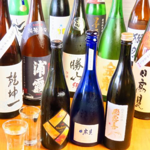 Alcohol that fits the dishes is Onza い ま す