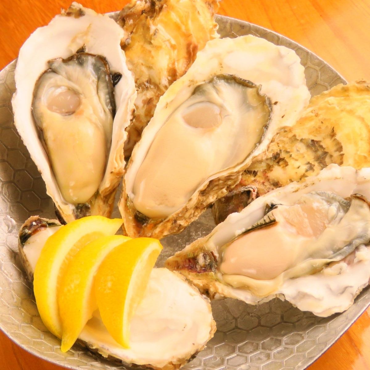 Raw oysters are stored in refrigerators and cooking utensils specifically designed for oysters!