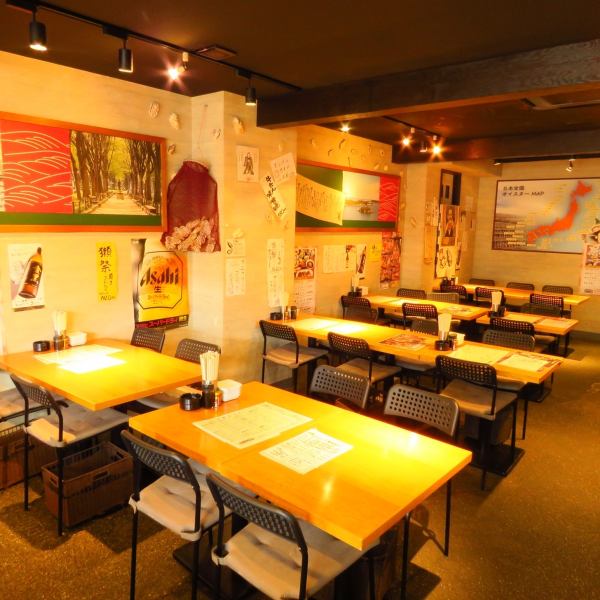 席数は３６席！会社宴会、各種宴会にぴったし☆大型宴会も３６名様までご利用可能です♪人数などご要望御座いましたらお気軽にお問合せ下さい☆