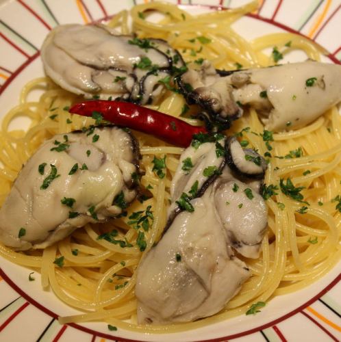 Peperoncino with Oysters and Perilla