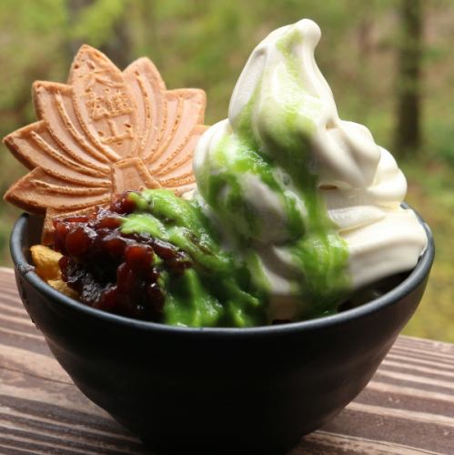 お茶碗パフェ