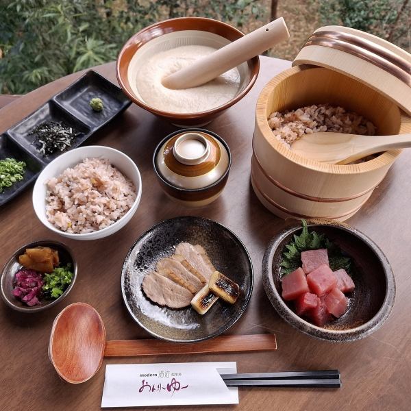 湯上がりの体に染みわたる【とろろ御膳】