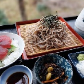 Zaru soba and small bowl set (hot or cold)