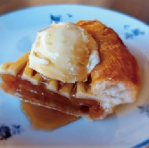 Apple pie a la mode