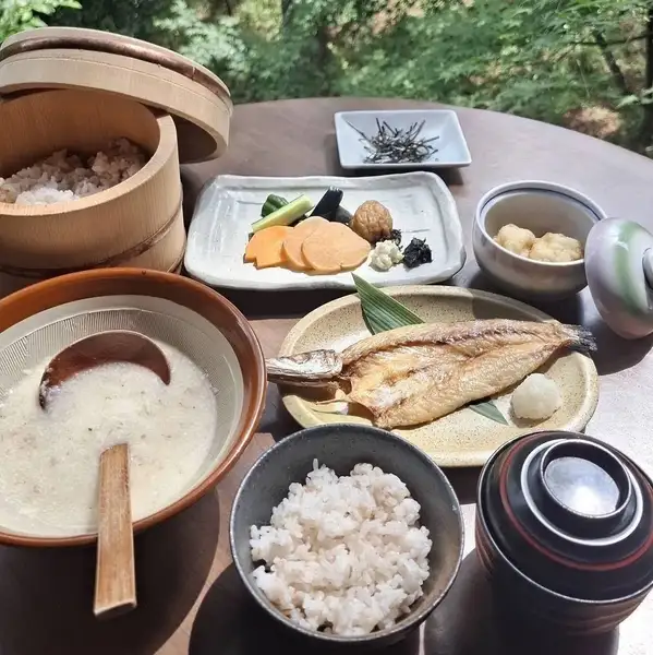 湯上がりの体に染みわたる【とろろ汁御膳】