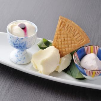 Zao Cream Cheese Assortment / Kinka Egg Roll