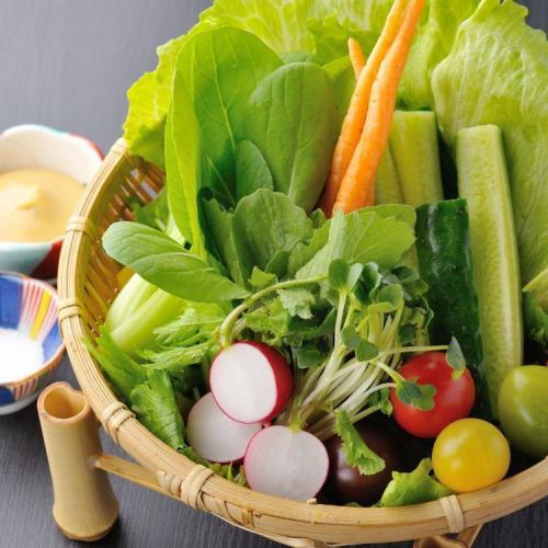 Miyagi rural salad (organic vegetables)