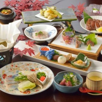 5月【僅限食材】時令套餐10道菜8,800日圓→6,600日圓（含稅）