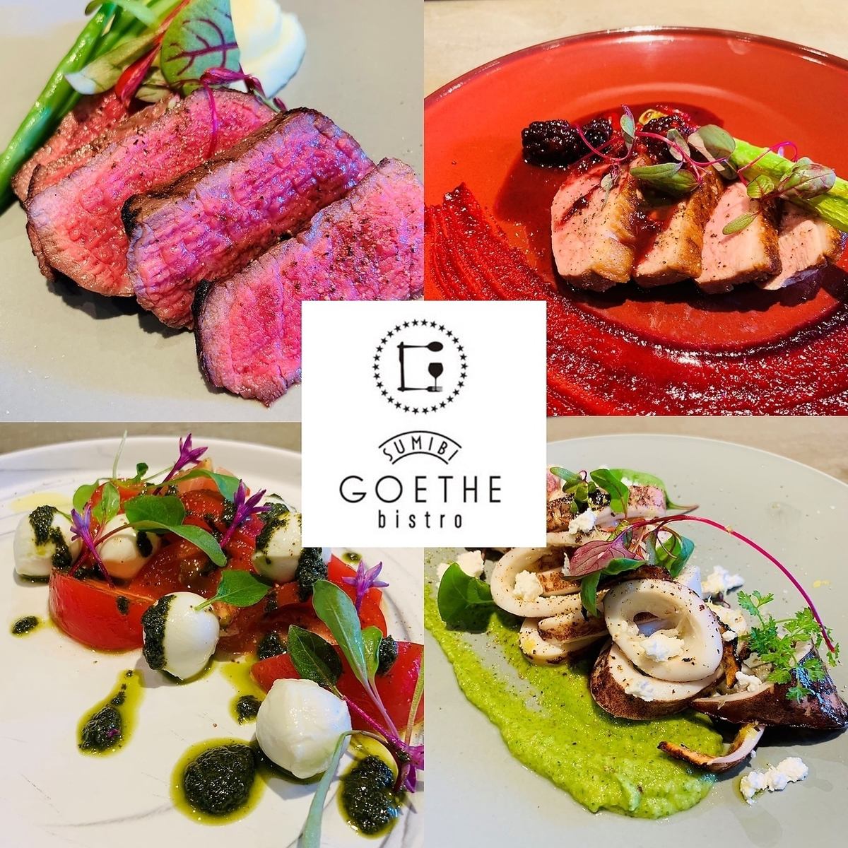 Charcoal bistro GOETHE Enjoy a delicious meal in a space where time flows slowly