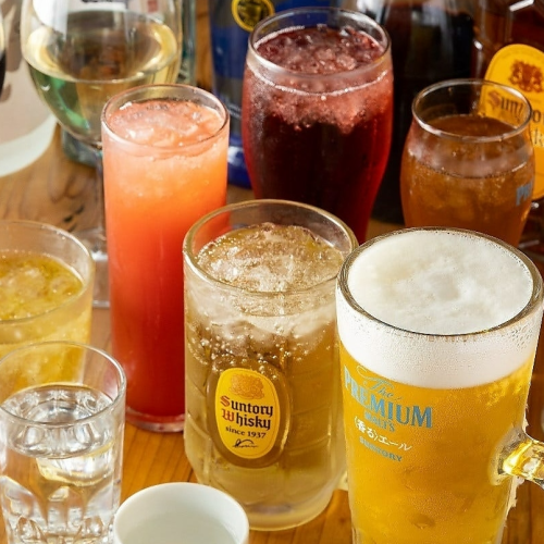 種類豊富なドリンク