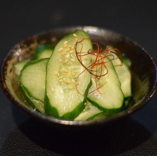 きゅうりの浅漬け