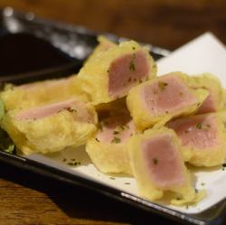 マグロの天ぷら