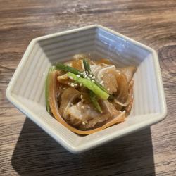 ミミガーポン酢