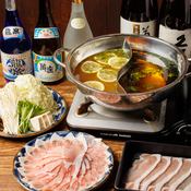 [3-Hour All-You-Can-Eat Shabu-Shabu and Drink!] "3-Hour All-You-Can-Eat Agu Pork Shabu-Shabu and Drink Course"