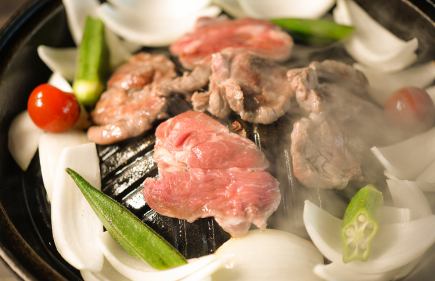 [Chef's Choice 3800 yen] Genghis Khan (lamb barbecue) for beginners! Available for 2 people or more.