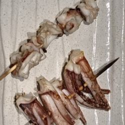 イカゲソ軟骨串