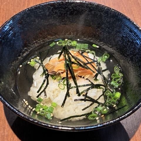 天然真昆布だし汁茶漬け　鮭