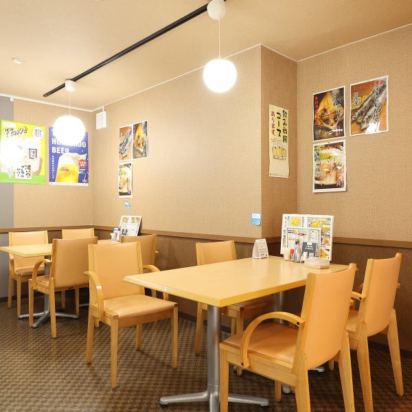 店内には2～6名様向けのテーブル席や個室を完備しており、デートや女子会、観光ディナーはもちろん、会社のご宴会や接待にも最適です◎周囲を気にせず過ごせる空間設計で、カジュアルなデートや家族利用、女子会など幅広いシーンに対応。特別な雰囲気の中で、ゆったりと食事を楽しめるのも魅力です♪