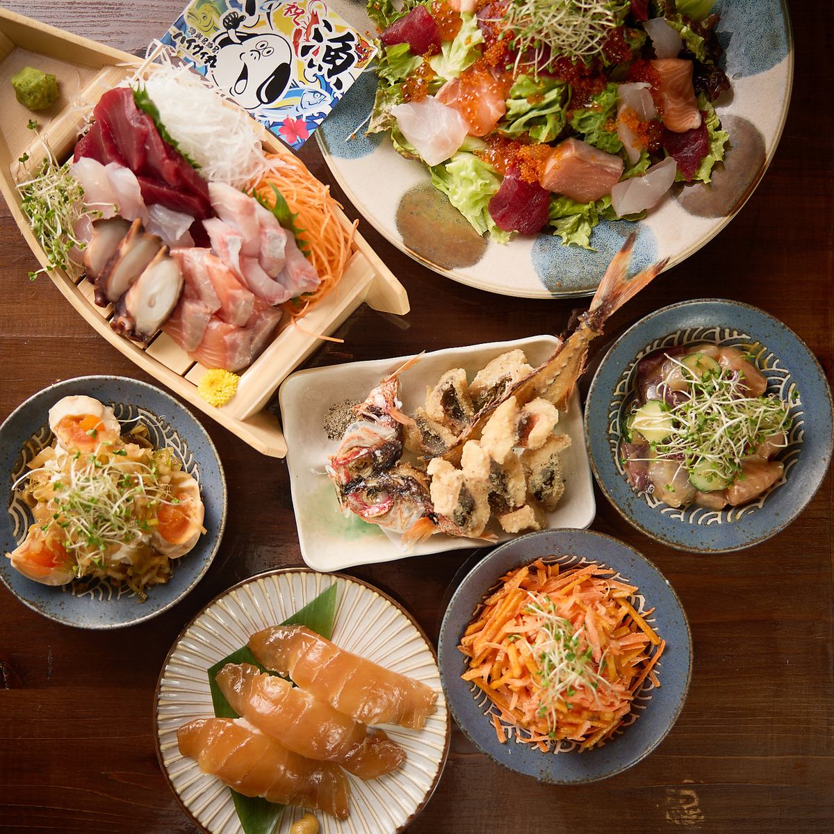 沖縄の良さを詰め込んだ、鮮魚が自慢の海鮮居酒屋♪