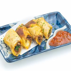 チーズタコス春巻き