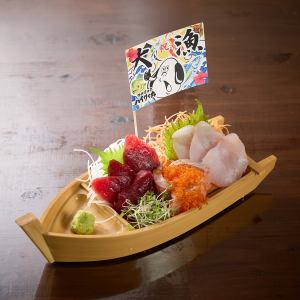 おまかせ海鮮刺身大漁盛り