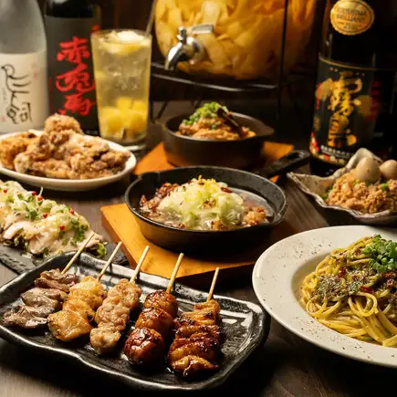 ボリューム満点♪がみまるスペシャルコース【9品/2H飲み放題/6000円】※ビールも飲み放題