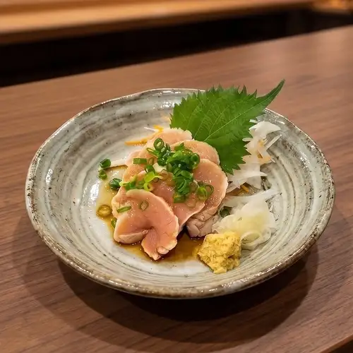 Super fresh! Chicken tataki