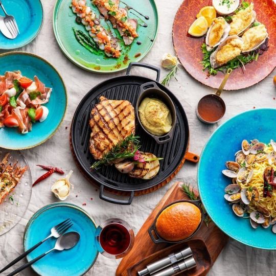 スプマンテ+プレート付き【カジュアルシェアコース】