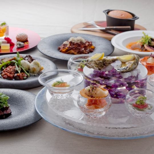 乾杯スプマンテ＋プレート付【スミレディナーC】※6/1よりメニュー変更予定