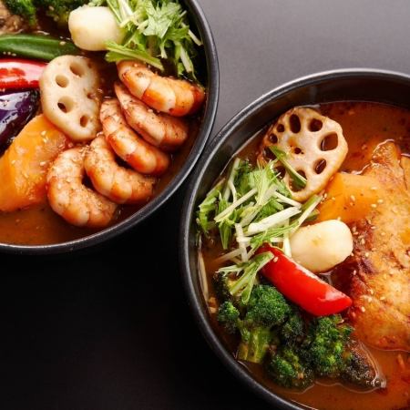 ランチは毎日17時までやってます！ランチ限定でお得なカリーもご用意！