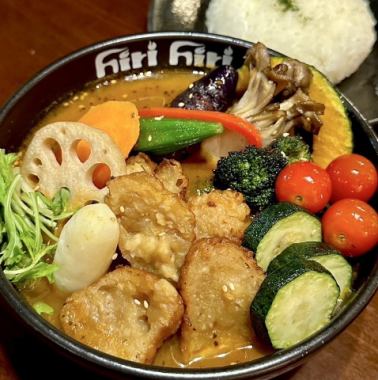 ■8月のマンスリーカレー　『ふらの和牛すき焼きカレー』