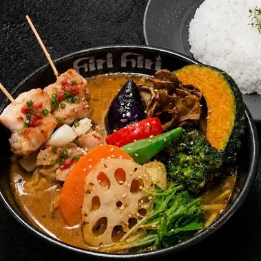 ■7月のマンスリーカレー　『夏薫る梅だれ焼き鳥スープカレー』