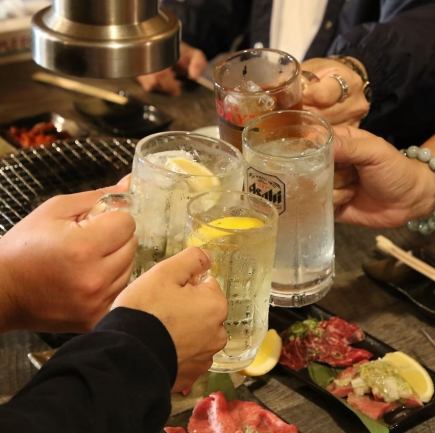 【2小時單品無限暢飲♪】生啤2000日圓(含稅)無限暢飲!還有優惠券哦☆