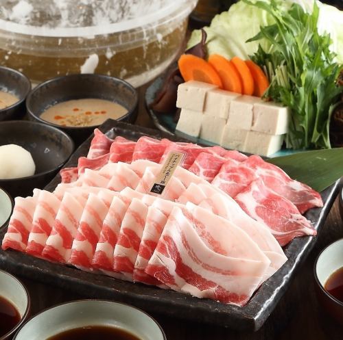 【レタしゃぶ】パイナップルあぐー豚 もずくレタしゃぶ一人前　