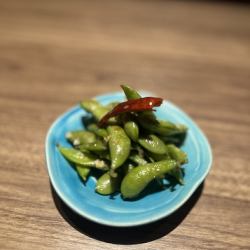 【一品料理】ガーリック枝豆