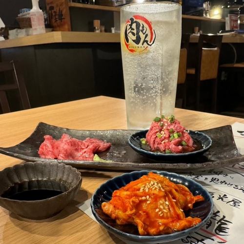 ちょい飲みセット1280円♪