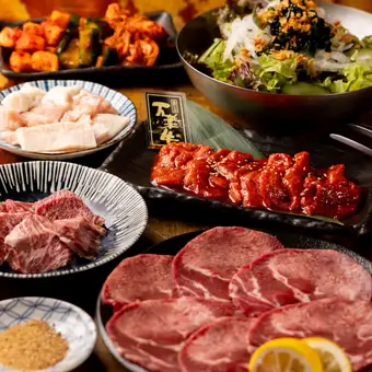 飲み放題込み【ガチでうまいコスパ最強の肉もんコース】ライス食べ放題!超お得なコースです!