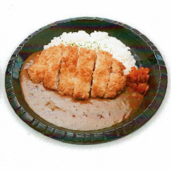 福よしのカツカレー　Mサイズ(ライス250g)/Lサイズ(ライス350g)