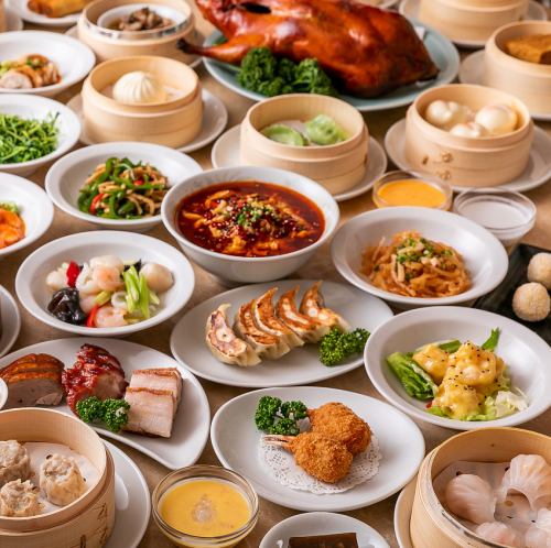 A wide variety of all-you-can-eat options♪