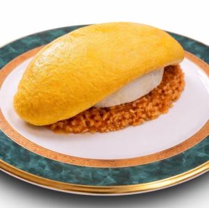 卡門貝爾起司煎蛋捲飯