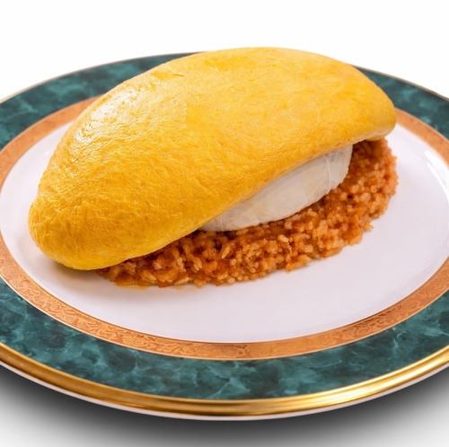 カマンベールぱっかーんオムライス