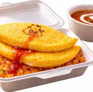 兩層彈牙蛋餅飯