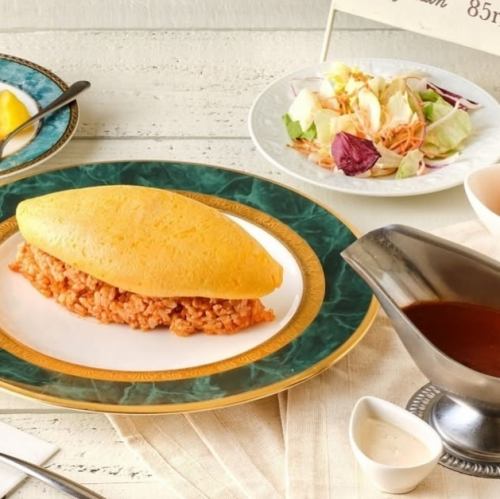 ぱっかーんオムライス