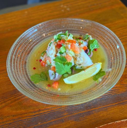 さっぱり魚介セビーチェ