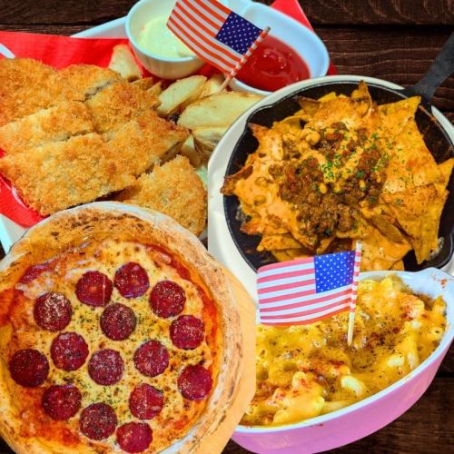 多種多様なアメリカンフード！