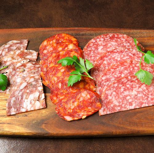 3 types of salami
