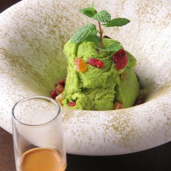 Uji Matcha Affogato